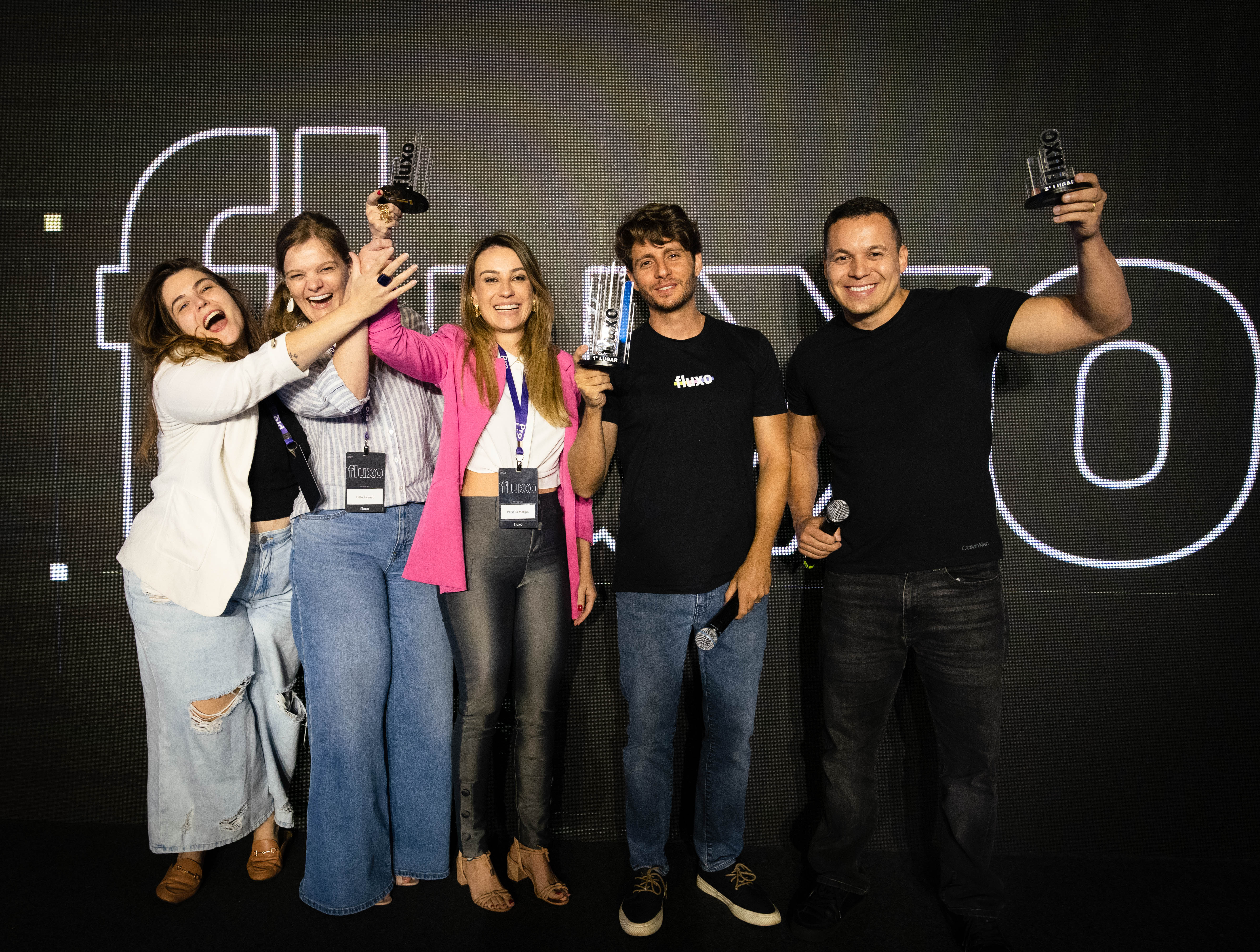 Equipe PLR Educacional em evento